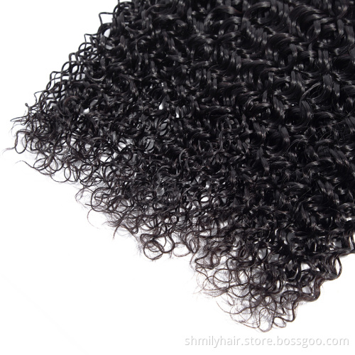 Brazilian Human Hair Bundles Virgin Hair Bundles Water Wave Hair Bundles